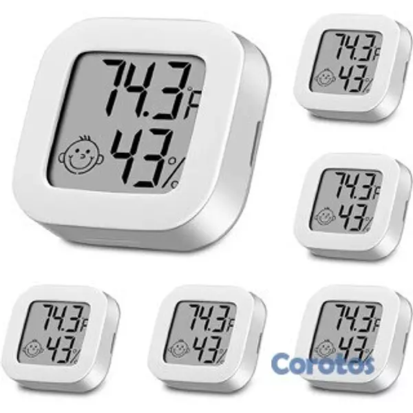 electrodomesticos - Termómetro Digital Para Interiores Con Higrómetro, Minitermómetro De Habitación 4