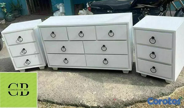 muebles y colchones - Juego de gavetero  1