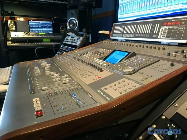 camaras y audio - Consola de audio, mezcladora profesional 11