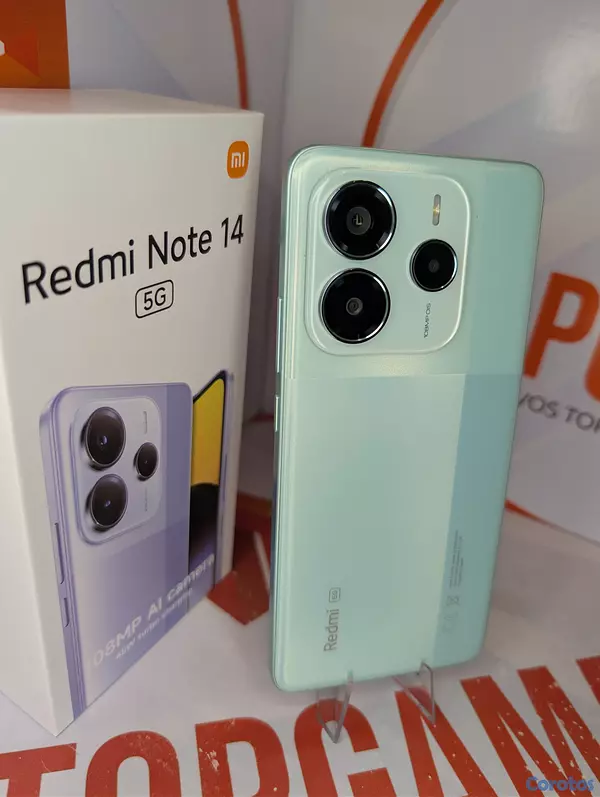 celulares y tabletas - REDMI NOTE 14 5G, 8GB RAM 256GB ROM  4