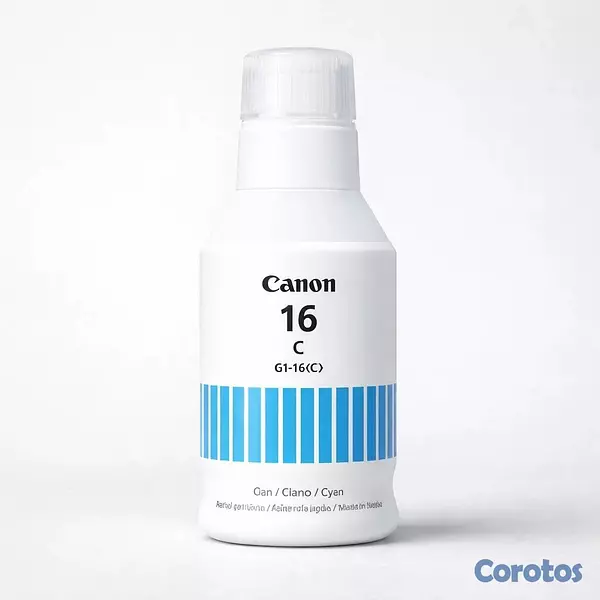 impresoras y scanners - Tinta Canon 16 Azul 4