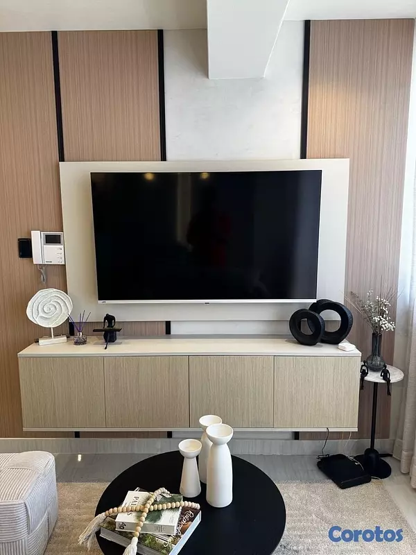 apartamentos - Alquiler apartamento amueblado en el 8vo piso de moderna torre en Bella Vista.
 3
