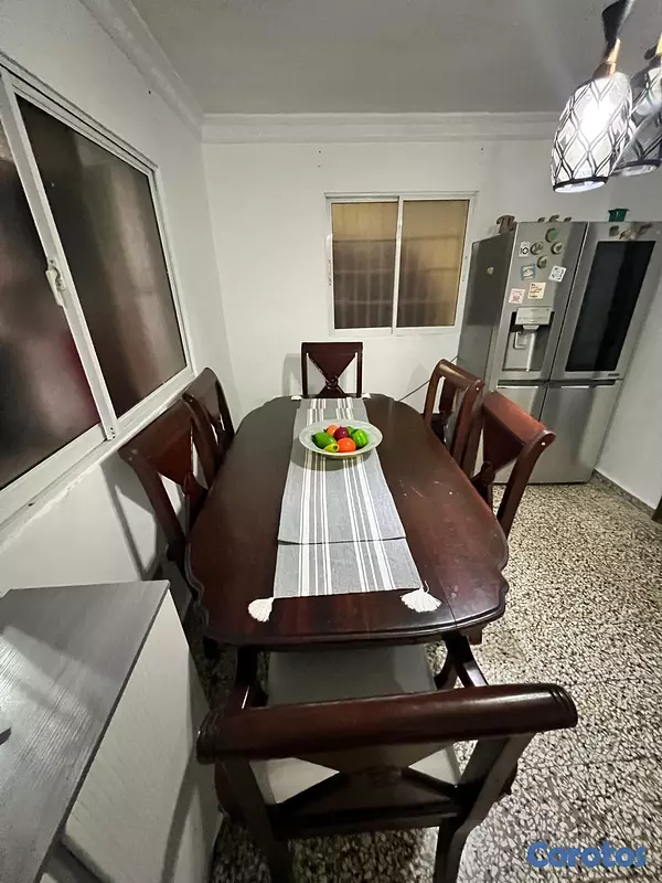 muebles y colchones - Juedo de comedor en caoba 2