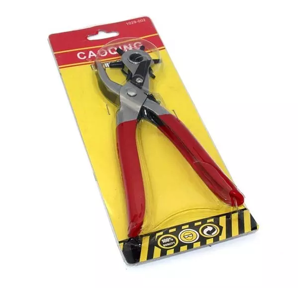 herramientas, jardines y exterior - Sacabocados Pinza Coloca Ojales Y Broches 2