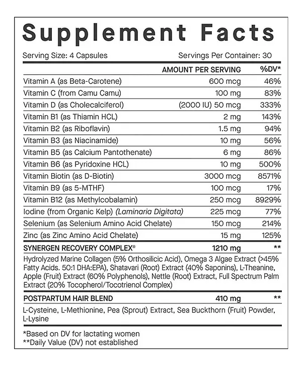 Salud y Equipamiento Médico - Nutrafol Cabello Posparto Pack 2 2