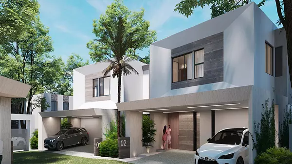 casas - Casas/Villas en proyecto cerrado, Cuesta Hermosa 4