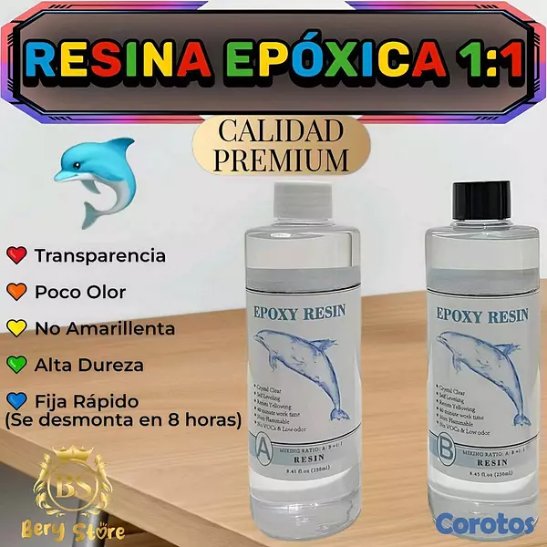 accesorios para electronica - RESINA EPOXICA 1:1 | RESINA EPOXY | RESINA PARA PISO Y MANUALIDADES | RESINA | 5