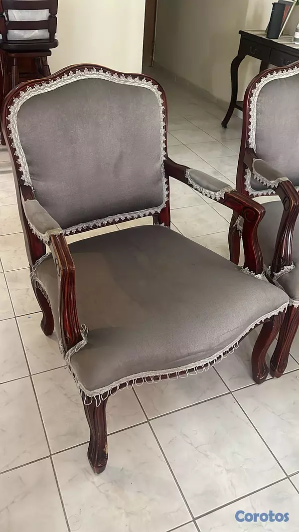 muebles y colchones - Butacas de caoba 3