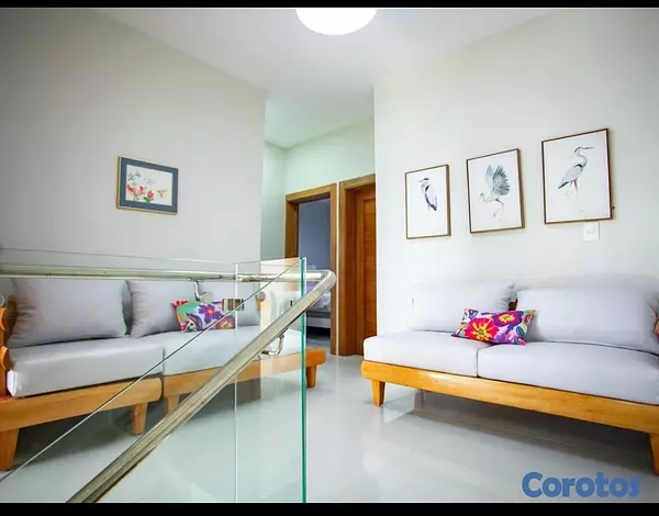 casas vacacionales y villas - Villa en alquiler en VistaCana Amueblada 3 habitaciones piscina y jardín privado 7