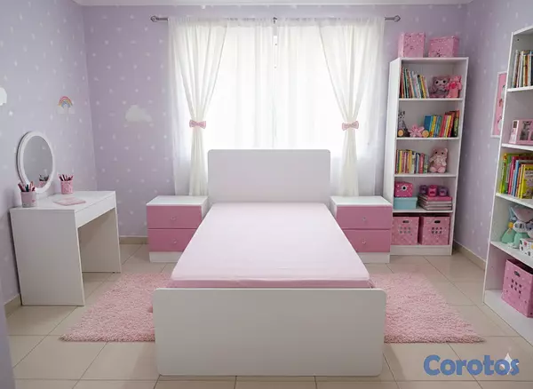 muebles y colchones - Cama cuna tamaño twin 39" 8