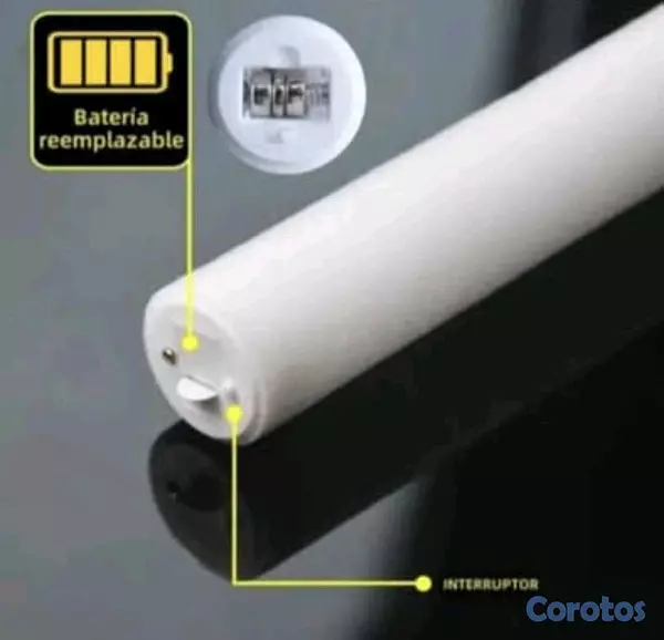 hobby y coleccion - palo espuma led fiesta hora loca 8