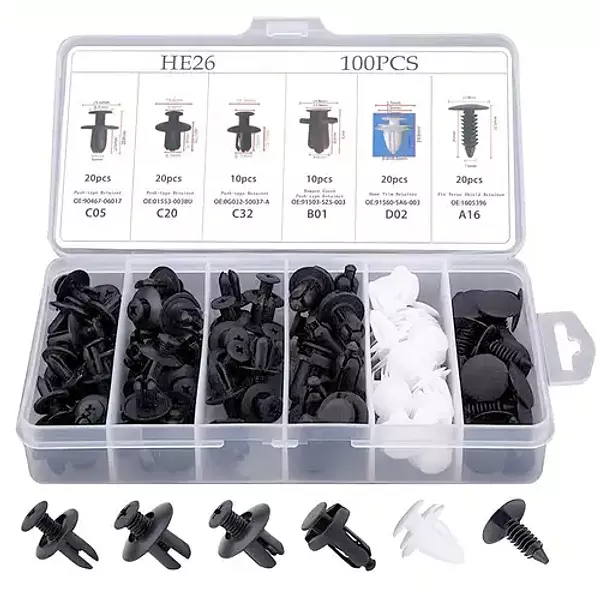 hobby y coleccion - KIT DE CLIPS 240 PIEZAS 3