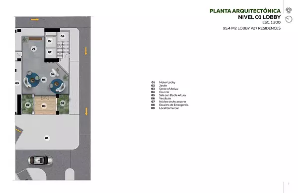 apartamentos - Apartamentos en ventas en la Torre Paseo 27, Santo Domingo Oeste. 6