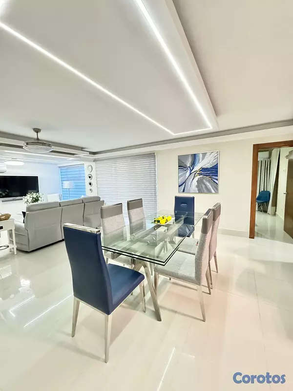apartamentos - Apartamento amueblado de venta en Santiago de los  4