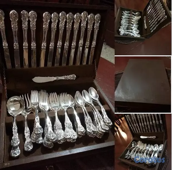 cocina - Juego de Cubierto en Plata para 12 personas. 2