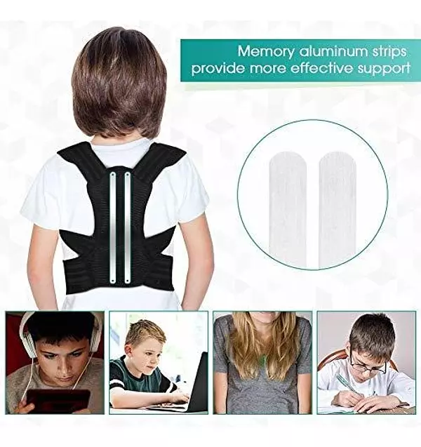 Salud y Equipamiento Médico - Corrector De Postura Para Niños Y Adolescentes, Ajustable. 3