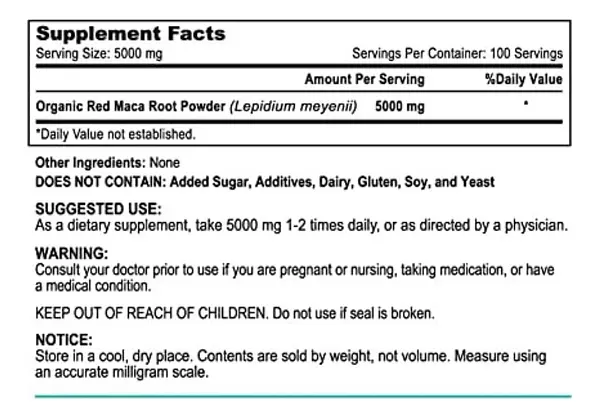 Salud y Equipamiento Médico - Alementzdepot Maca Polvo 500g - G A $515 - G A $542 2