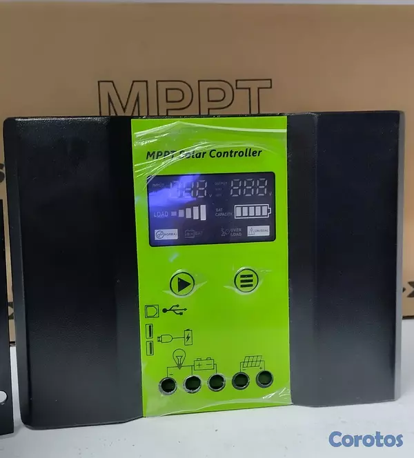 aires acondicionados y abanicos - Regulador MPPT de 30 amperes.