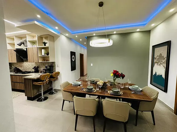 apartamentos - Apartamento amueblado en Bella Vista 2