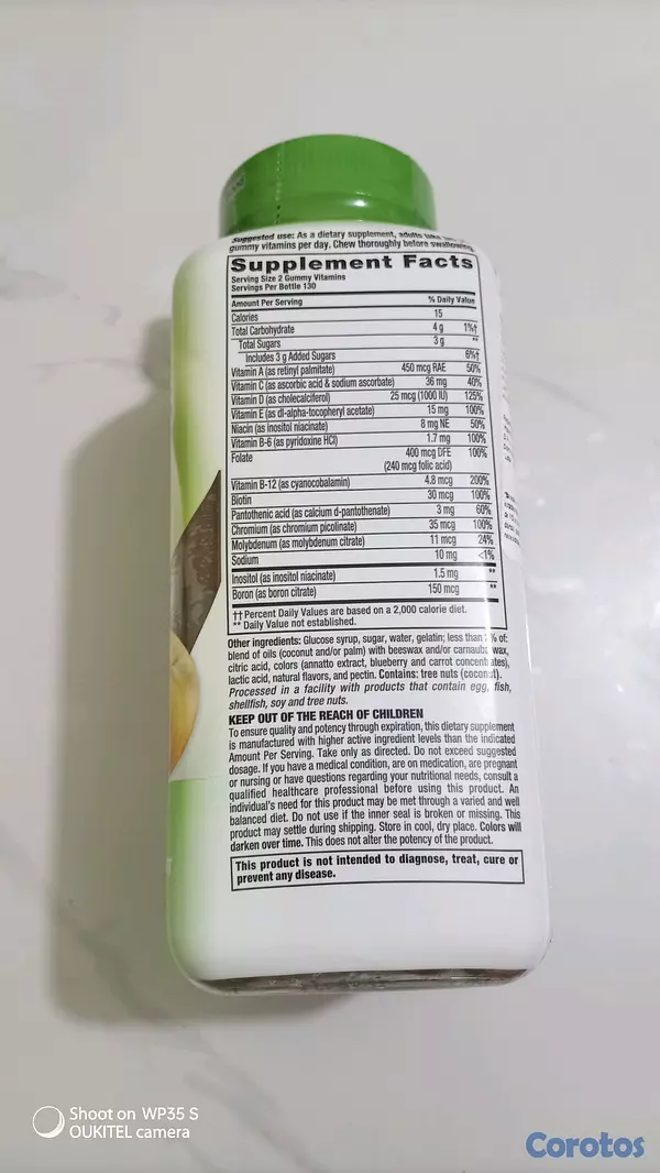 salud y belleza - vitamina en gomitas  4