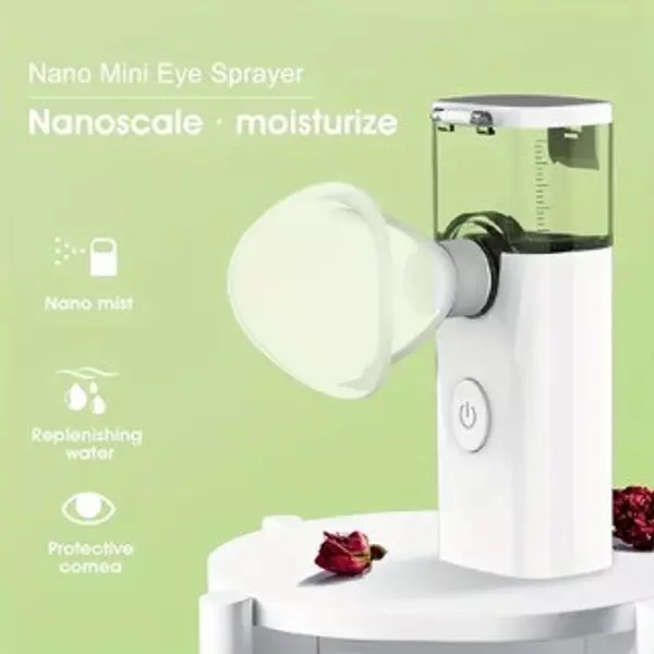 salud y belleza - Nano Mini USB de carga para el cuidado de los ojos pulverizador facial limpiador 1