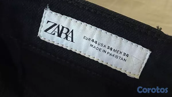 ropa para hombre - JEAN NEGRO ZARA 2