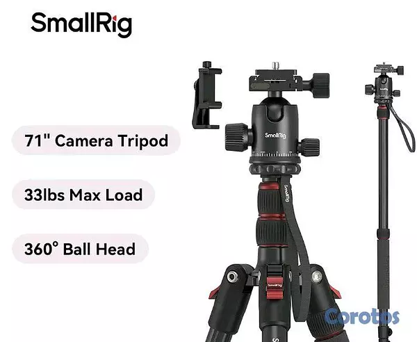 accesorios para electronica - Venta de Dos tripodes Smallrig y un trípode Cambofoto 3