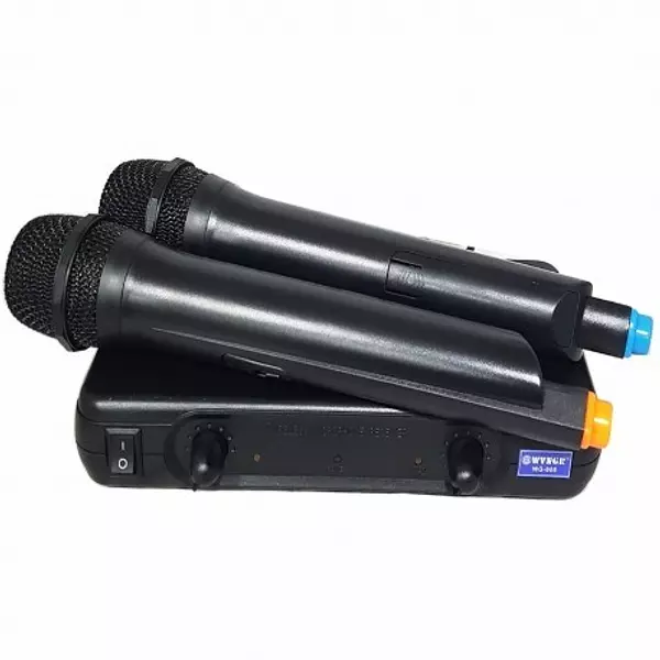 accesorios para electronica - kit 2 microfonos Karaoke Profesional inalambricos microfono 2