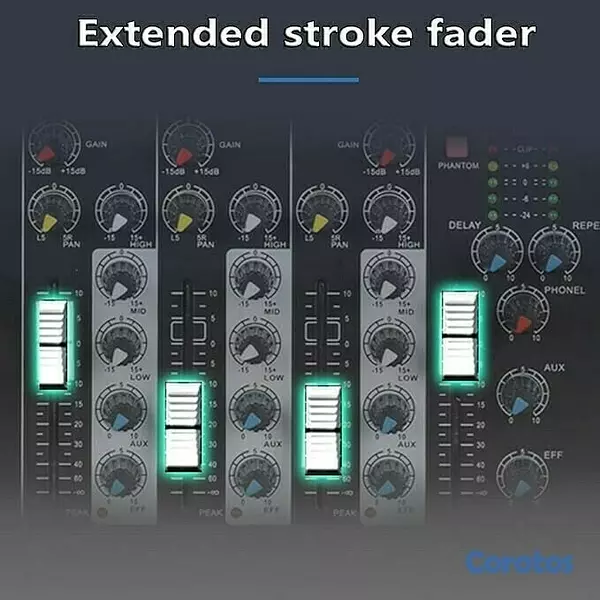 accesorios para electronica - Mezclador de audio de 4 canales T4-USB mixer amplificador para sonido de alta ca 3