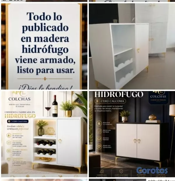 decoración y accesorios - Credenza con y sin Vinera  2