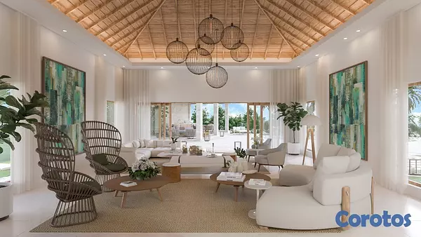 casas vacacionales y villas - Villa en la Barranca casa de Campo la Romana 9