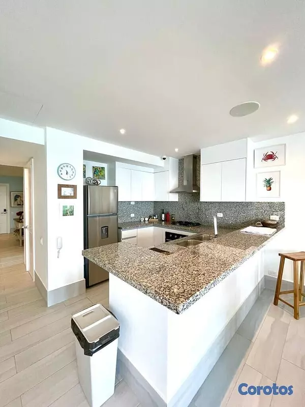 apartamentos - Exclusivo apartamento primera línea de playa privada y finamente amueblado.   8