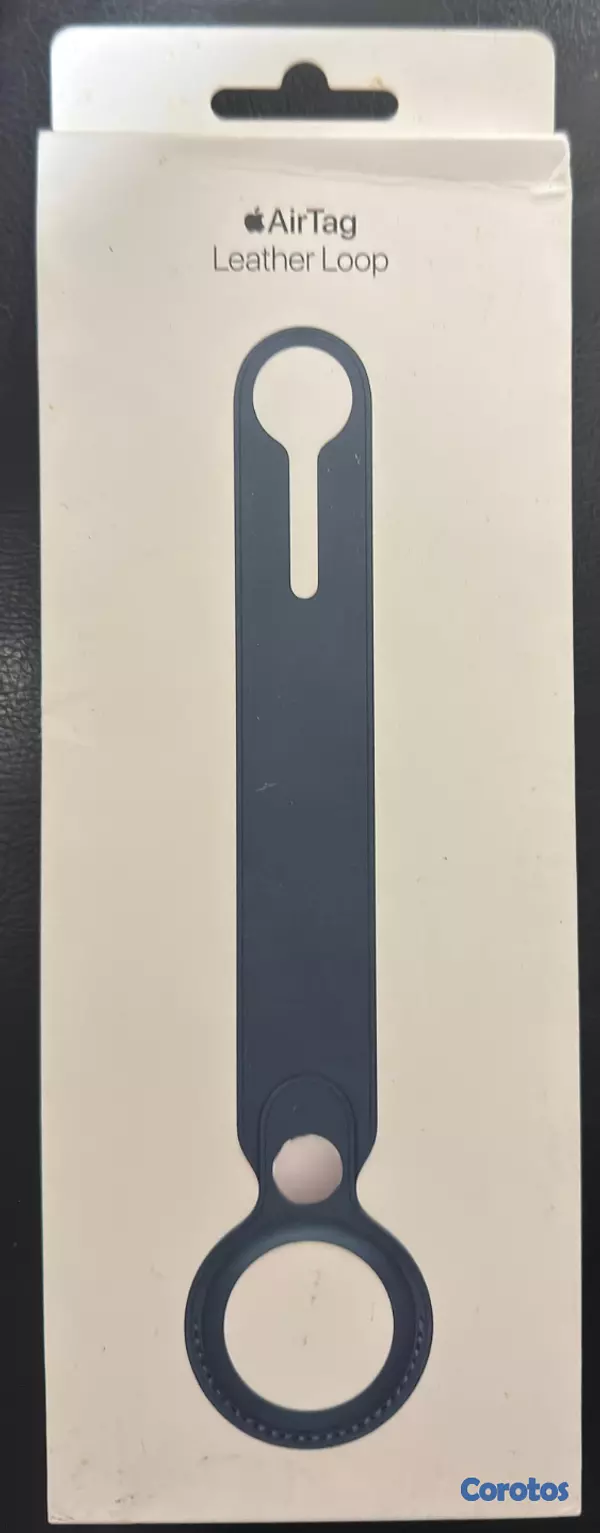 accesorios para electronica - Correa de cuero para Apple AirTag 2