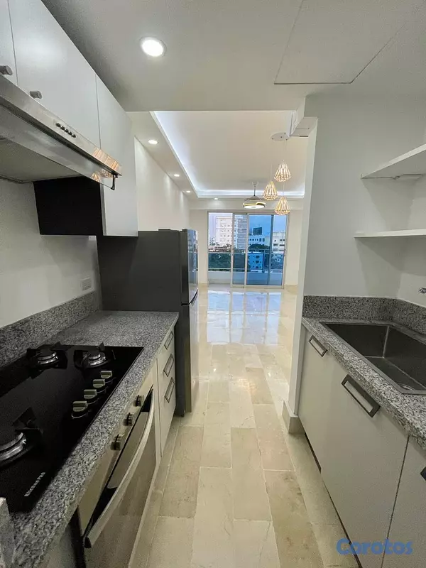 apartamentos - Apartamento en Alquiler Naco 1 Hab Línea Blanca Li 11