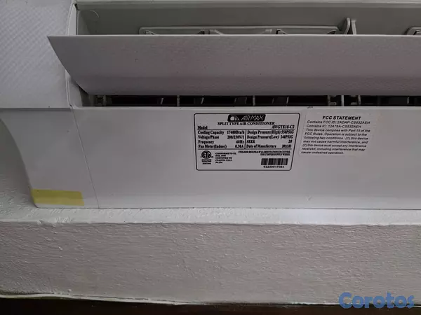 aires acondicionados y abanicos - Airmax de 18,000 btu Impecable. NEG 3