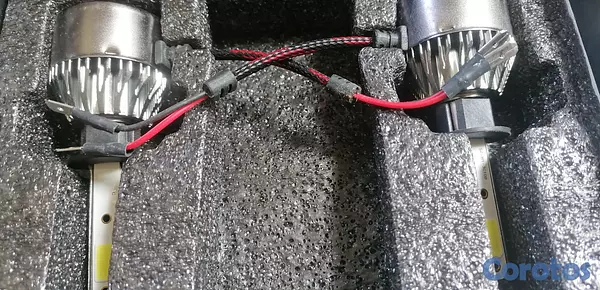 accesorios para vehiculos - LOTE de Luces Led LUMINA X7 H1 Potencia Nocturna.  5