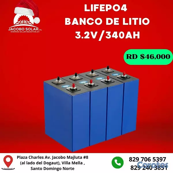 plantas e inversores - Baterias De Littios 4