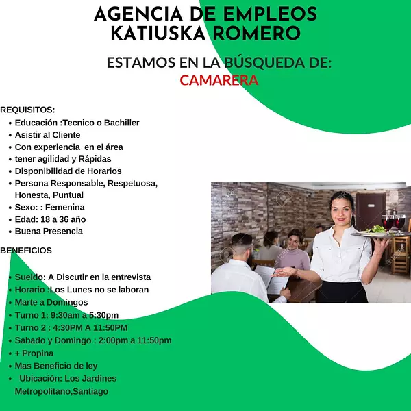 empleos disponibles - Empleos varios 3