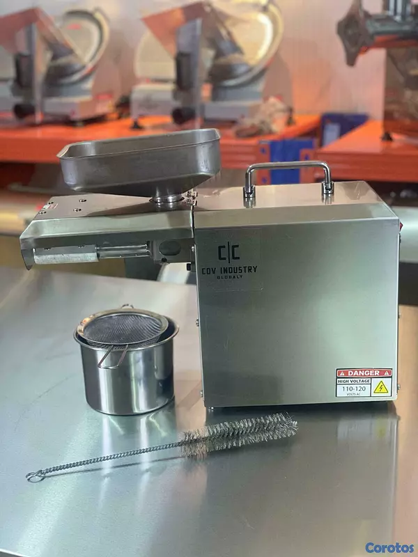 equipos profesionales - Extractor de aceite prensa de aceite frio caliente 5