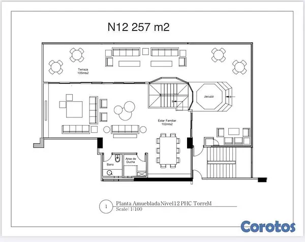 penthouses - Penthouse en Naco Posibilidad de permutas  4