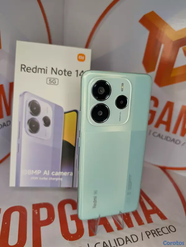 celulares y tabletas - REDMI NOTE 14 5G, 8GB RAM 256GB ROM  5