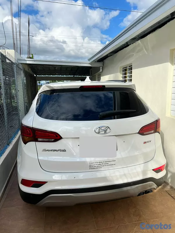 jeepetas y camionetas - Hyundai Santa Fe 2016 CRDI TURBO DIESEL 5