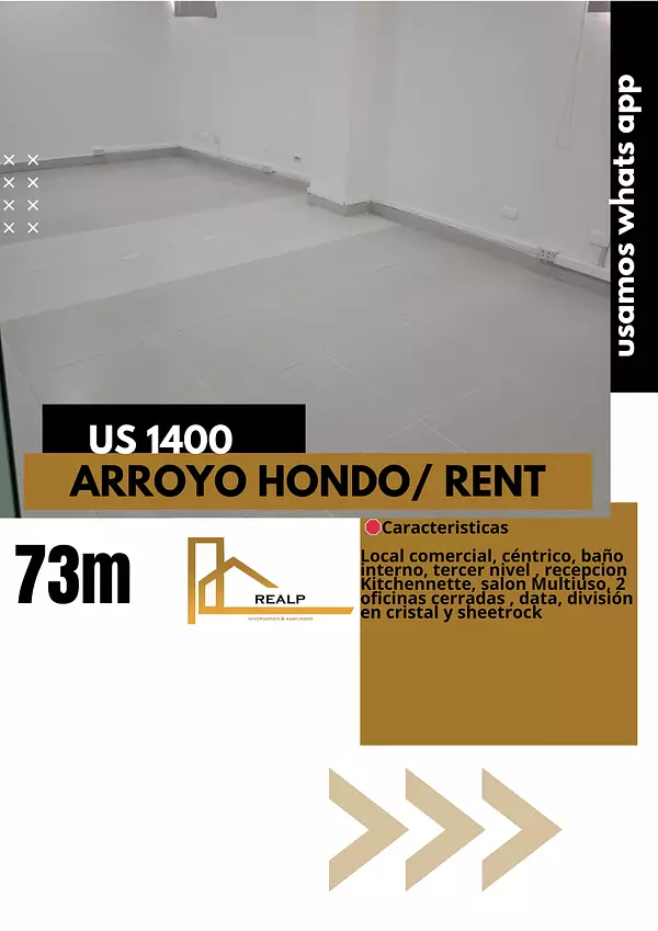 oficinas y locales comerciales - Local céntrico en Arroyo Hondo viejo 1