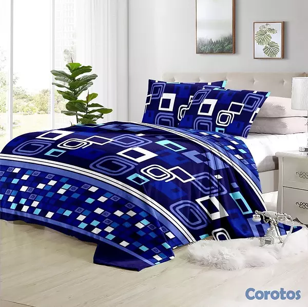 muebles y colchones - juego de frisas suave 3 piezas para cama de 60  13