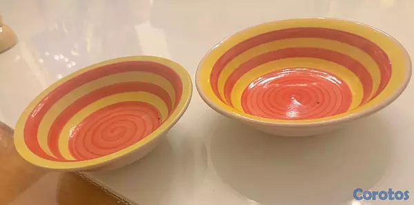 cocina - juego de 8 platos + dos bowls  4