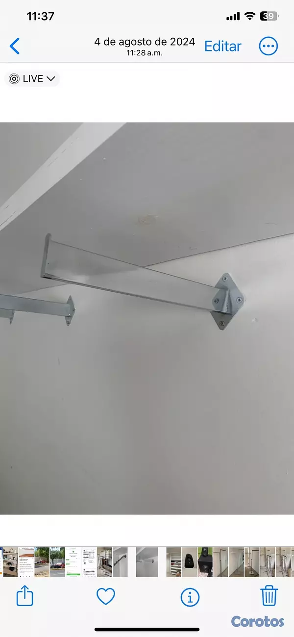 decoración y accesorios - Soporte perchero de pared  3