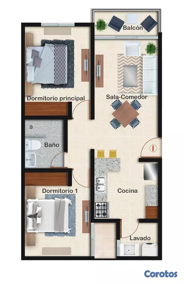 apartamentos - venta de apartamento en bella vista Distrito nacional Santo Domingo  3