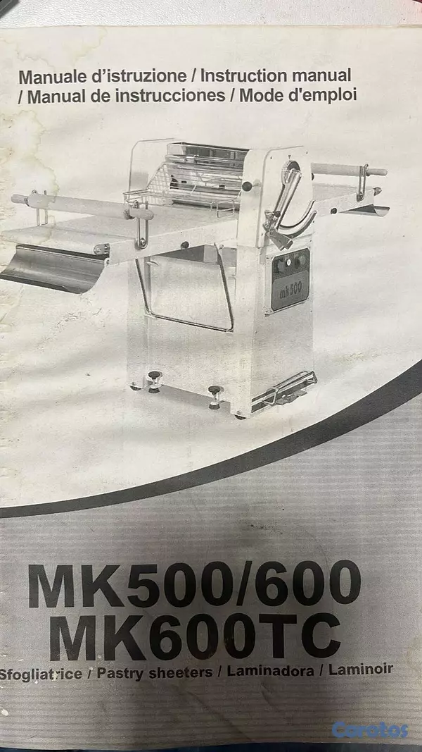 equipos profesionales - Laminadora Italiana Mac Pan MK 500 2