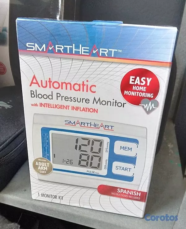 Salud y Equipamiento Médico - Monitor de Presión Arterial Digital SmartHeart (Nu 2