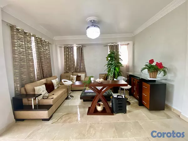 apartamentos - Espacioso apartamento de renta amueblada en La Esmeralda, santiago 3